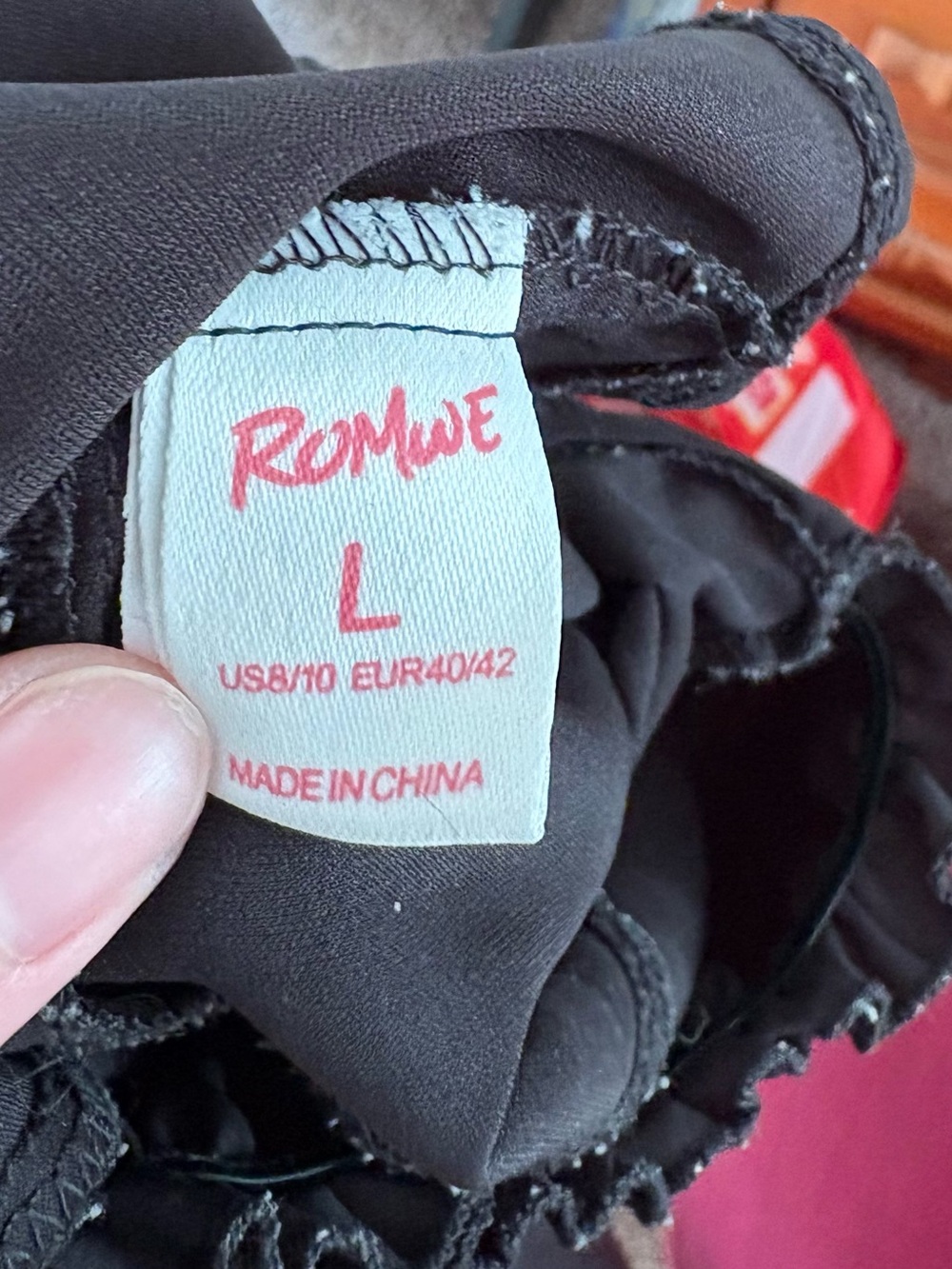 Romwe Top Size Large - Picture 4 of 5